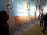Concrete cutting in sensitive areas