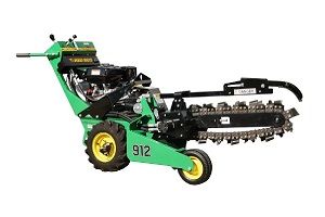 Hydraulic Drive Irrigation Trencher - Red Roo HT912 90mm x 450mm