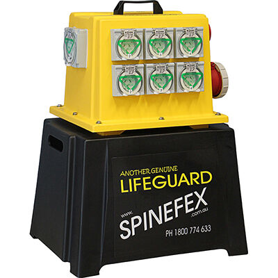 Lifeguard Electrical Distribution Board -12 x 15amp sockets