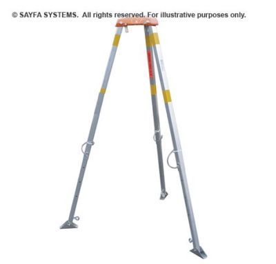 RecoveryTripod With 2 Harnesses Rope + Signs
