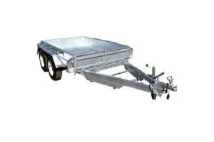 10x5 Galvanised Tandem Trailer