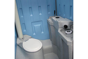 Deluxe Dual Towable Function Toilet