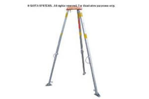 RecoveryTripod With 2 Harnesses, Rope & Signs